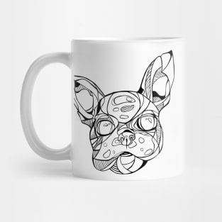 Tribal French Bulldog Mug